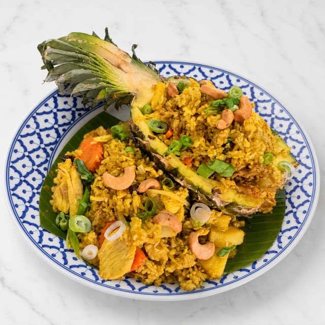 Chef Special Pineapple Fried Rice.