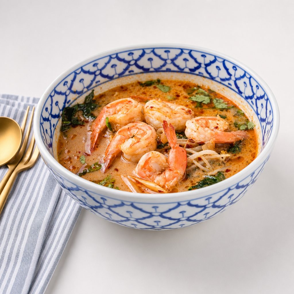 Shrimp Tom Yum Soup.