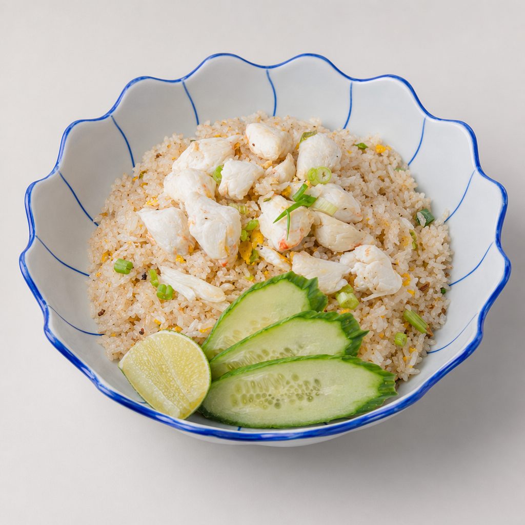 Crab Meat Fried Rice.