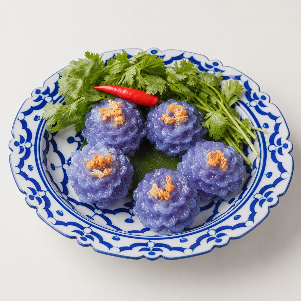 Thai Flower Dumpling.