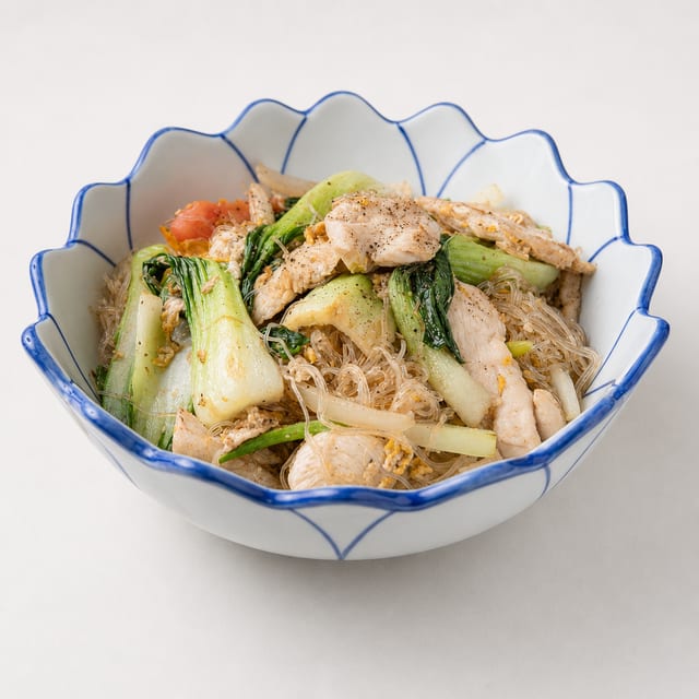 Stir Fried Glass Noodles.