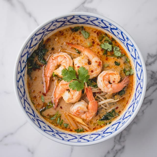 Shrimp Tom Yum Soup.