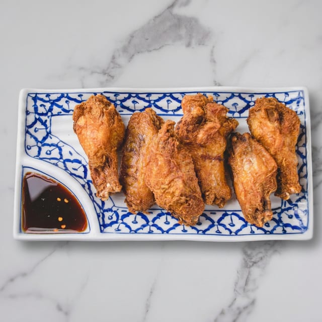 Kin Dee Chicken Wings.