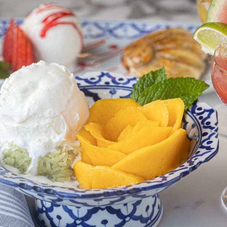 Indulge in Authentic Thai Mango Sticky Rice