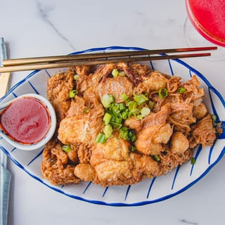 Thai Omelet with Crab Meat